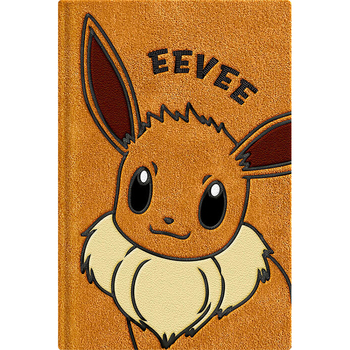 Pokemon Evee Themed A5 Soft Plush School Notebook