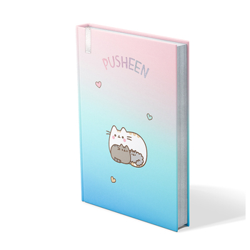 Pusheen Family Ombre Kids/Childrens School Stationery Character Notebook