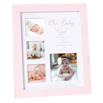 Baby Girl Composite 21x24cm Frame Novelty Baby/Infant Home Decor