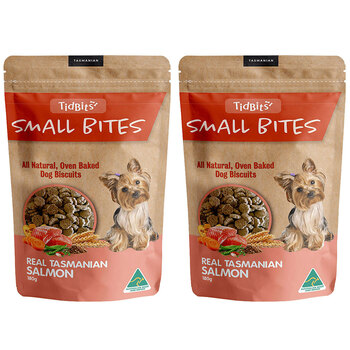 2x Tidbits 300g Naturals Dog Biscuits Beef