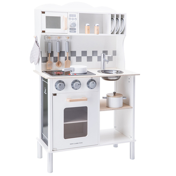 New Classic Toys Kids/Children Modern Kitchen Toy - White 3y+