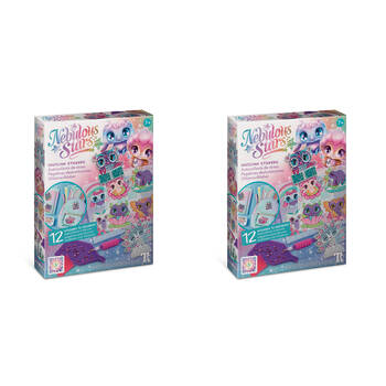 2PK Nebulous Stars Dazzling Stickers Craft Kit Kids/Children 7y+