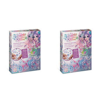 2PK Nebulous Stars Friendship Necklaces DIY Jewelry Making Kit 7y+