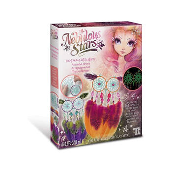 Nebulous Stars Kids Glow-In-the-Dark Dreamcatchers Crafting Set 8Y+