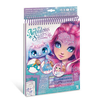 Nebulous Stars Creative Sketchbook - Cristalia Kids/Childrens Craft Toy 7y+