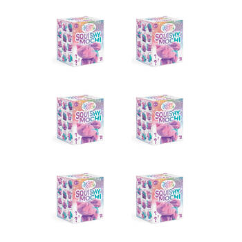 6PK Nebulous Stars Squishy Mochi Toy Blind Box 3.5x18cm - Assorted 6y+