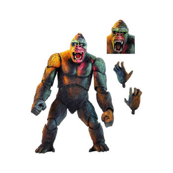 King Kong Ultimate 7in Action Figure Display Toy Set 17.78cm