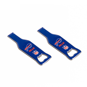 2PK NFL Buffalo Bills 10cm Beer/Soda Bottle Cap Opener
