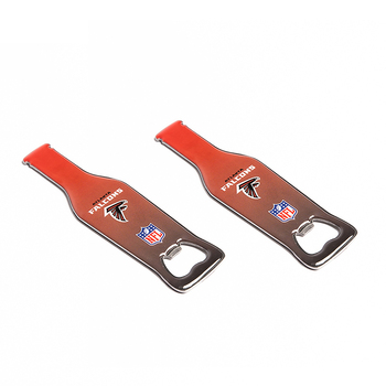 2PK NFL Atlanta Falcons 10cm Beer/Soda Bottle Cap Opener