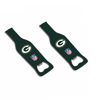 2PK NFL Green Bay Packers 10cm Beer/Soda Bottle Cap Opener