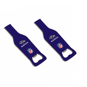 2PK NFL Baltimore Ravens 10cm Beer/Soda Bottle Cap Opener