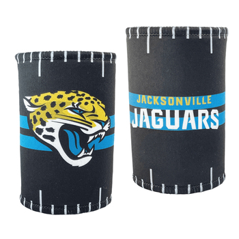 2PK NFL Jacksonville Jaguars 11.5cm Stubby Can/Bottle Beverage Holder
