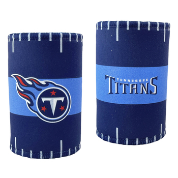 2PK NFL Tennessee Titans 11.5cm Stubby Can/Bottle Beverage Holder