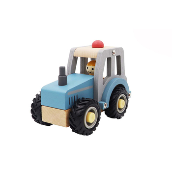 Kaper Kidz Calm & Breezy Tractor With Rubber Wheels Blue 18m+