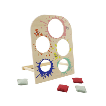 Kaper Kidz Wooden Sandbag Toss Board Kids/Children Game 3y+