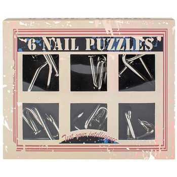 Nail 6 Models 5mm Novelty Thinking All Ages Puzzle Game