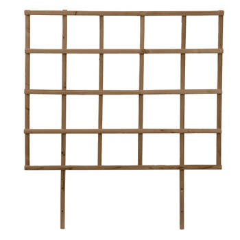 Esschert Design Garden Wooden Bed Plant Trellis Outdoor Home Decor 84.9cm Brown