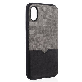 Evutec iPhone XS Max Northill Case W/AFIX Vent Mount - Canvas Black