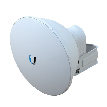 Ubiquiti 5GHz airFiber Dish 23dBi Slant 45 degree signal angle for optimum interference avoidance