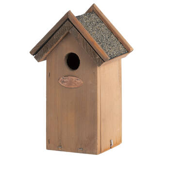 Esschert Design Wren Nesting Box w/ Bitumen Roof Garden Outdoor Decor 22.4cm