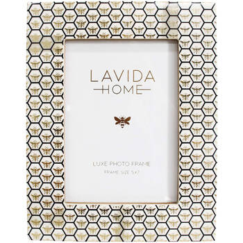 LVD 5x7'' Photo Frame Bee Bone Home/Office Tabletop Decor