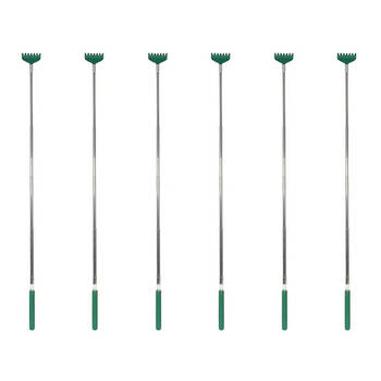 6PK Jemark Extendable Telescopic Back Scratcher 65cm - Assorted