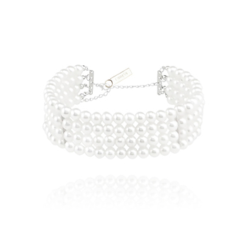 Culturesse Blair 30cm She Rules Choker - Pearly Shine