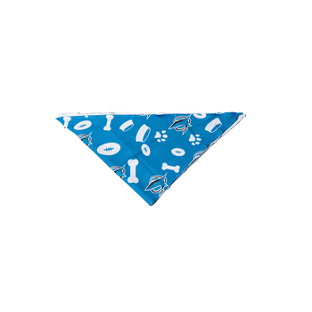 NRL Cronulla Sharks Pet Dog Bandana Neckerchief Accessory S