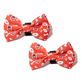 2PK NRL St George Dragons Pet Dog Neck Bowtie Accessory One Size