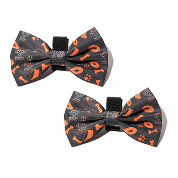 2PK NRL Wests Tigers Pet Dog Neck Bowtie Accessory One Size
