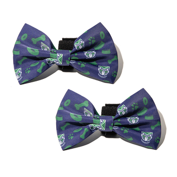 2PK NRL New Zealand Warriors Pet Dog Neck Bowtie Accessory One Size
