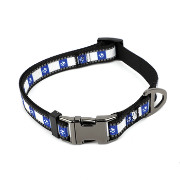 NRL Canterbury Bulldogs Pet/Dog Adjustable Nylon Collar