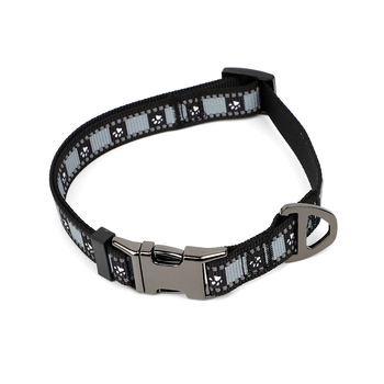 NRL Penrith Panthers Pet/Dog Adjustable Nylon Collar