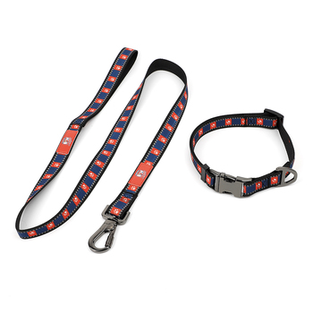 NRL Sydney Roosters Pet/Dog Collar & Walking Leash/Lead Set