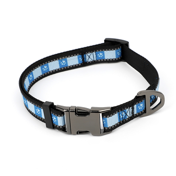 NRL Cronulla Sharks Pet/Dog Adjustable Nylon Collar