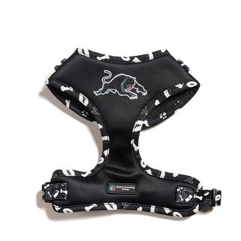 NRL Penrith Panthers Pet Dog Padded Harness Adjustable Vest M