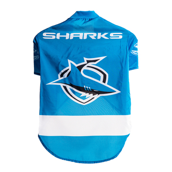 NRL Cronulla Sharks Pet Dog Sports Jersey Clothing L