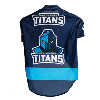 NRL Gold Coast Titans Pet Dog Sports Jersey Clothing XS