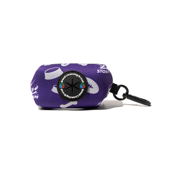 NRL Melbourne Storm Pet Dog Poop Bag Holder/Dispenser