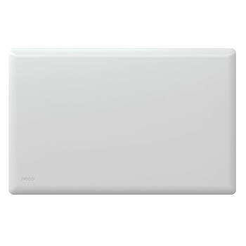 Nobo 750W Slimline Panel Heater w/Castors & Thermostat - White