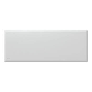Nobo 1500W Slimline Panel Heater w/Castors & Thermostat - White