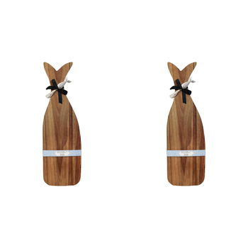 2PK LVD Whale Serving Board With Spreader Home Kitchen Serveware/Tableware