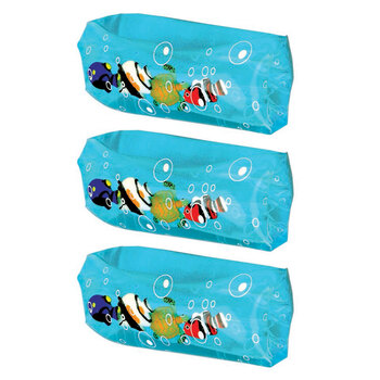 3PK Fumfings Novelty Sealife Water Snake 10cm