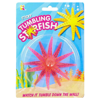 Fumfings Novelty Sticky Tumbling Starfish 18cm - Assorted