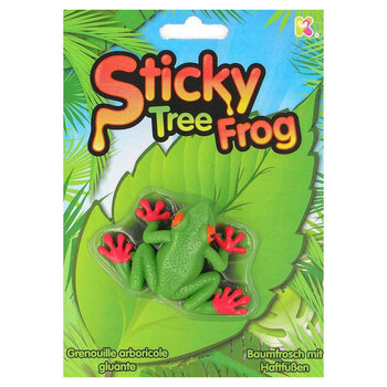 Fumfings Animal Sticky Tree Frog 18cm