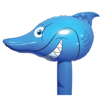 Fumfings Novelty Bloonimals Inflatable Shark 1.4m