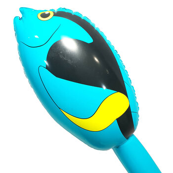 Fumfings Novelty Bloonimals Inflatable Blue Tang 1.4m