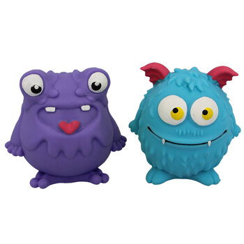 2PK Fumfings Novelty Squeezy Monsters 8cm - Assorted