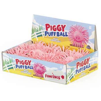 1pc Fumfings Novelty Piggy Puffer Ball 7cm