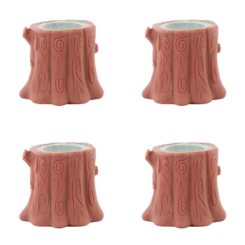 4PK Pocket Money Fun Peek-A-Zoo Animals Kids Squeeze Toy Assorted